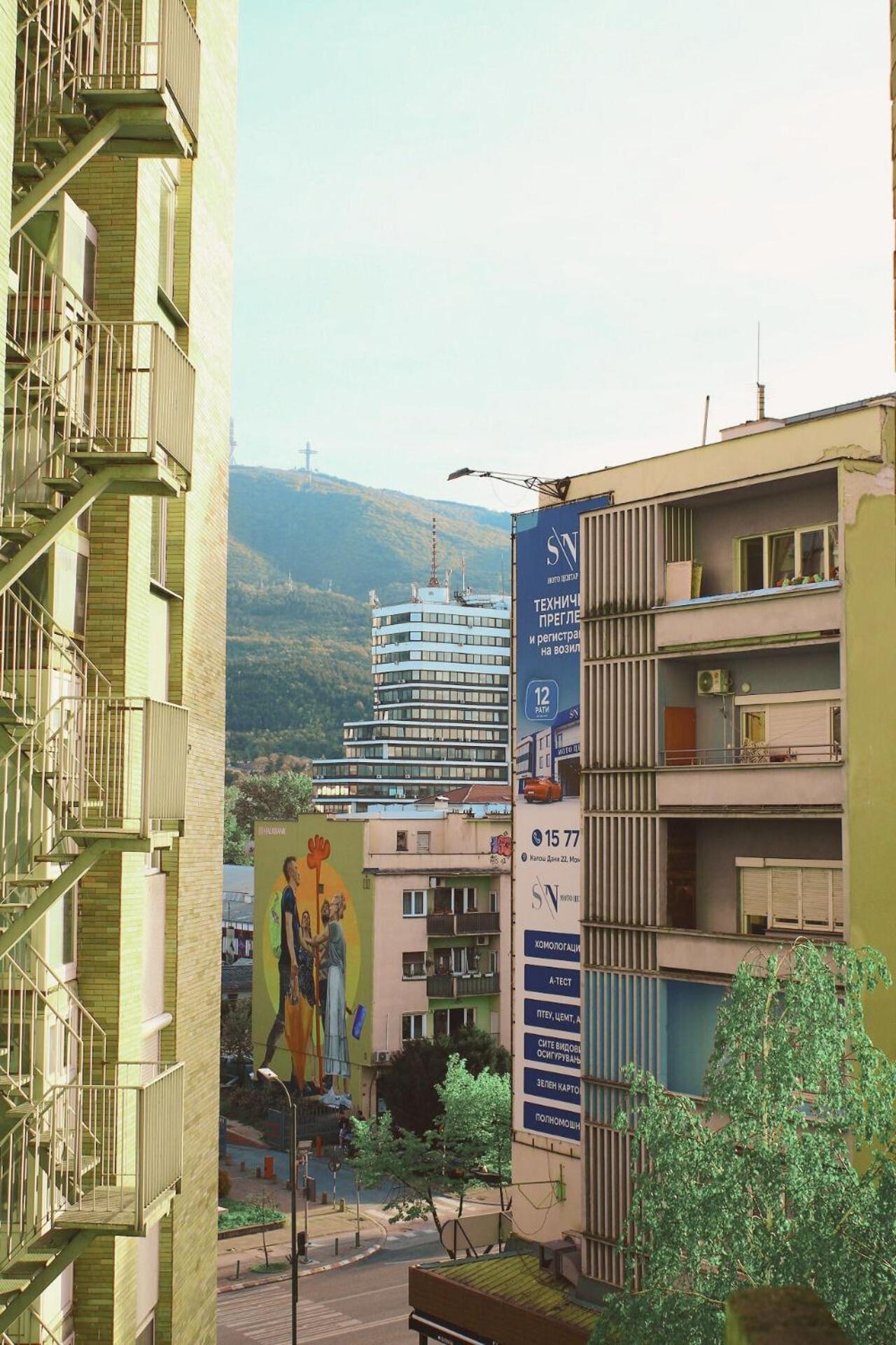 Sunny Center Apartment 斯科普里 外观 照片